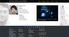 Desktop Screenshot of neumannartists.com